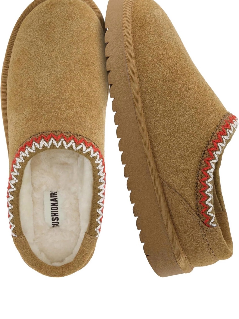 CUSHIONAIRE Keto Womens Slippers Slip-On Suede Mule Slipper - Cozy & Stylish Sz9